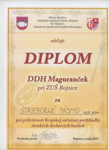 Diplom Maguranček 6.5.2012